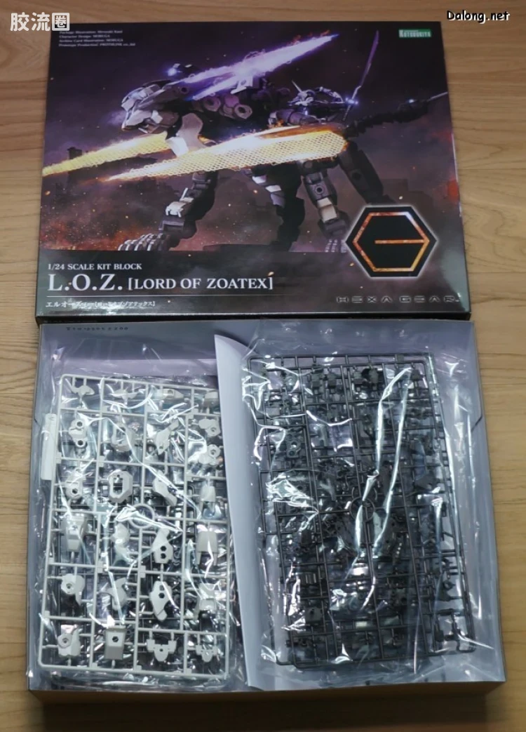 HEXA GEAR 六角机牙 第3世代六角机牙 L.O.Z.佐特克斯之王 - 图片